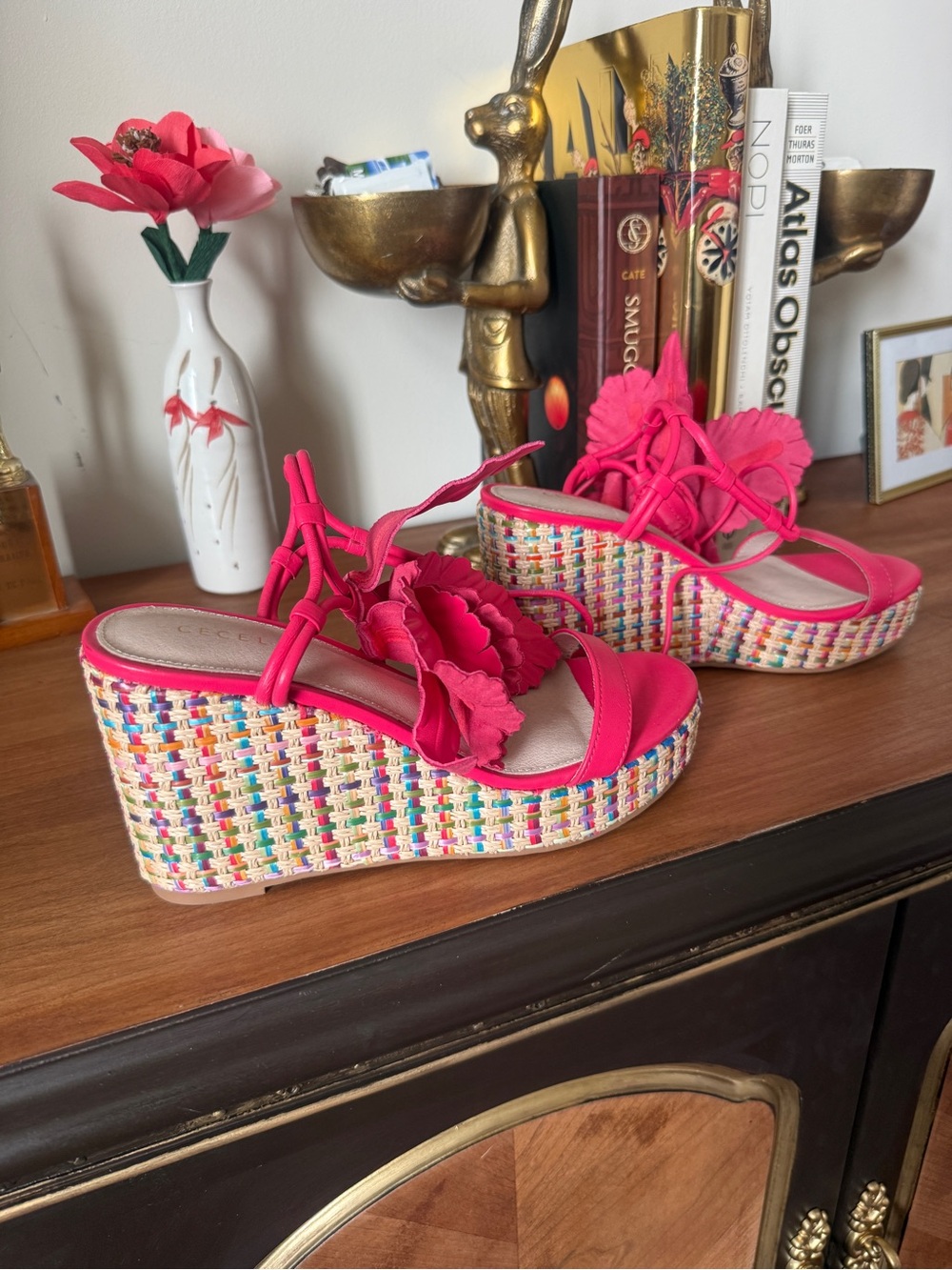 CECILIA NEW YORK Lily Platform Sandal NWOB - Picture 3 of 7